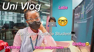 Realistic Day in the Life of a Computer Science Student👩🏾‍💻| Labs, Lectures, Assignments etc.