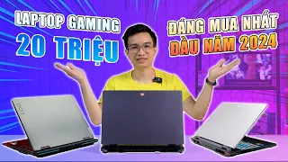 {TOP 3} Laptop gaming 20 Triệu ĐÁNG MUA NHẤT đầu năm 2024