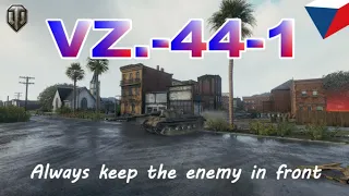 World of Tanks : Vz. -44-1 - Always keep your enemy in front of you.