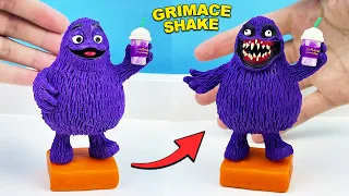 Гримас Шейк и Grimace.EXE лепим из пластилина ▶ Grimace Shake Лепка ОК