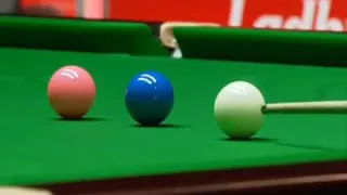 Mark King plays the worst snooker shot ever