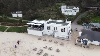 Stunning Drone Video of Porthminster Beach, St Ives Cornwall Part 1