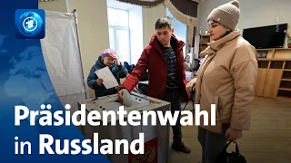 Präsidentenwahl in Russland