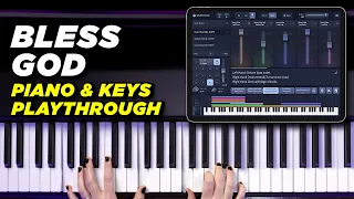 Bless God Piano & Keys Playthrough - Brooke Ligertwood - Song Specific Patch Sunday Keys