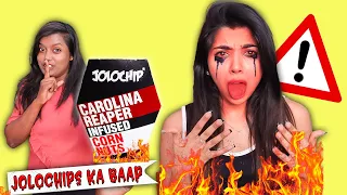 PRANKING my SISTER with the NEW Worlds Spiciest Chip 🔥☠️| *prank gone wrong*