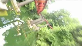 Big Bad Wolf Front Seat on-ride widescreen POV Busch Gardens Williamsburg