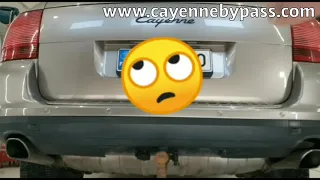 Porche Cayenne 3.2 V6 Muffler Bypass