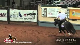 Spooks Gotta Run - NRHA Open Derby First Go