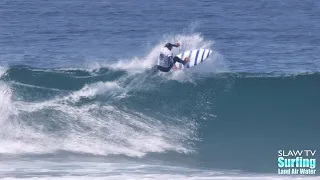 Oceanside Surfing Team in West Coast Board Riders Surf Contest - 4k Raw Footage - 04-09-2022