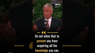 Modern Apostle Elder Uchtdorf Says Get ALL The Formal Education You Can!