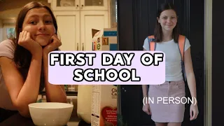 A Day In The Life of a Gymnast | First Day Of School 2020 |  Bethany G