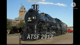 Preserved Steam & Vintage Diesel Locomotives |EP. 1| Santa Fe Steam Locomotives!