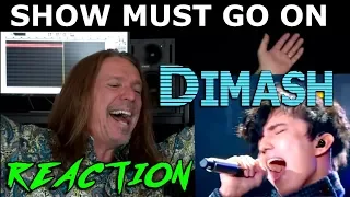 Vocal Coach Reaction to Dimash - The Show Must Go On - Queen - Freddie Mercury - Ken Tamplin