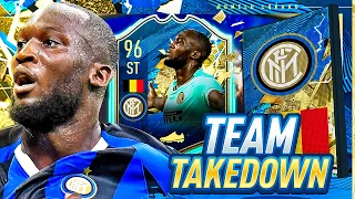 TOTS ROMELU LUKAKU TEAM TAKEDOWN!!!