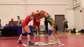 2021 Dinos Invitational WW53kg Grace Lew University of Calgary vs Taylor McPherson (U of A)