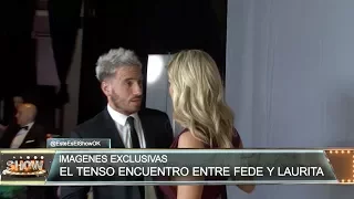 Exclusivo: El tenso encuentro entre Fede Bal y Laurita Fernández