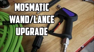 Pressure washer wand and lance upgrade.