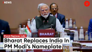 G20 Summit 2023 India: 'Bharat' Replaces 'India' In PM Modi's Nameplate