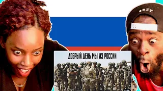 WOW - Africans Reacts To Russian Army || Good Afternoon, We Are From Russia