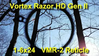 Vortex Razor HD Gen II E 1-6x24 VMR-2 - First Person Review