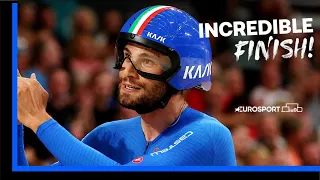 Ganna Wins Individual Pursuit Gold By The Smallest Of Margins After Stunning Final Lap! | Eurosport