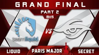 Liquid vs Secret Grand Final MDL Disneyland Paris Major 2019 Highlights Dota 2 - [Part 2]