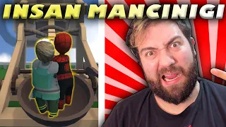 🤣 İNSAN MANCINIĞI EKİBİ KURTARIYOR 🤣 |🤣 EKİP GÜLME KRİZİNE GİRDİ 🤣| Human Fall Flat [ Fizik Oyunu ]