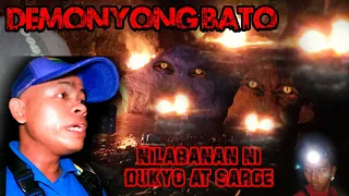 Nagliliyab na bato may demonyong tumatawa | sobrang lakas NG kapangyarihan nya