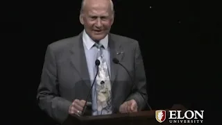 Flashback: Astronaut Buzz Aldrin recounts first moon landing in 2007 speech at Elon