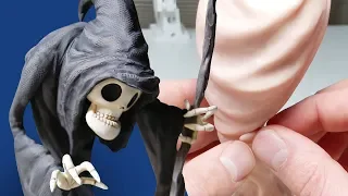 Sculpting the GRIM REAPER from Polymer Clay - Creating Your Requests E01!