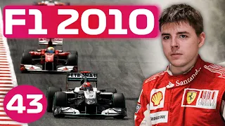 THE FIA TARGET EARLY AGAIN | F1 2010 Career (Part 43)