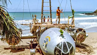 Они разбиваются на острове и превращают свой самолет в лодку| Краткий Пересказ Фильма
