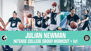 Julian Newman INTENSE PRO WORKOUT | 1v1 + Full Group Workout