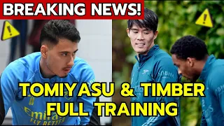 🚨 Tomiyasu & Jurrien Timber Full Back Training | Martinelli Out of Porto's Game | Arsenal News