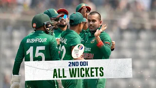 All Wickets || Bangladesh vs England || 2nd ODI || England tour of Bangladesh 2023