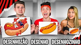 DESENHO, DESENHOZINHO E DESENHOZÃO - Desafio