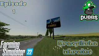 FS22 | Krasylivka  (Ukraine) Episode 1 | Time lapse | Farm Simulator22