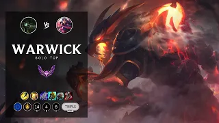 Warwick Top vs Irelia - EUW Master Patch 12.13