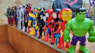 Avengers superhero story - Hulk, Amazing spiderman, ironman, wolverine, moon knight, thanos