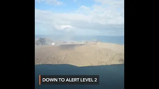 Phivolcs lowers Taal Volcano to Alert Level 2