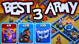 TH13 ! Best 3 Armies Attack Strategies For 3 Stars ! - Clash of Clans