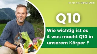 Q10 🌟 Wie wichtig ist es und was macht Q10 in unserem Körper? Dr. rer. nat. Markus Stark