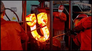 Jumbo Shackle Forging Process！Amazing Manufacturing！