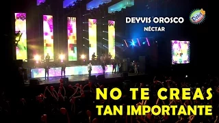 NO TE CREAS TAN IMPORTANTE - CONCIERTO DEYVIS OROSCO Y SU GRUPO NECTAR FESTIVAL JHONY OROSCO 2015 HD