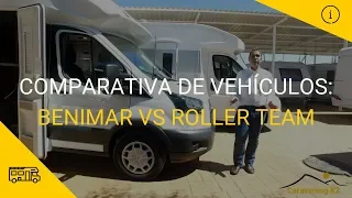 Comparativa de vehículos: Benimar Tesoro vs Roller Team Kronos