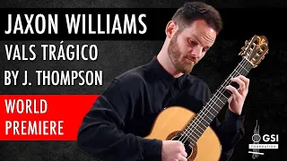 Joseph Thompson's "Vals Trágico" performed by Jaxon Williams on a 2007 Paul Fischer classical guitar