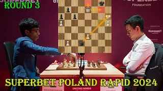 CHECKMATE!! Praggnanandhaa (2704) vs Abdusattorov (2733) || Superbet Rapid Chess 2024 - R3