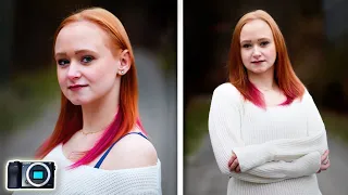 Sony a6000 + 85mm F/1.8 - Red Hair Fashion Photoshoot Behind the scenes [2021]