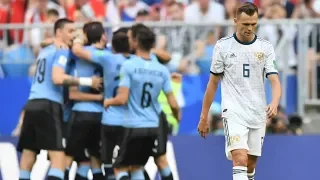 Fans react as Uruguay beat Russia 3 0, to finish top of Group A