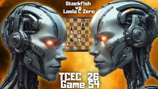 The GREATEST Game of the TCEC Season 26 Superfinal! - Stockfish 16 vs Lc0 - KID, Sämisch Variation